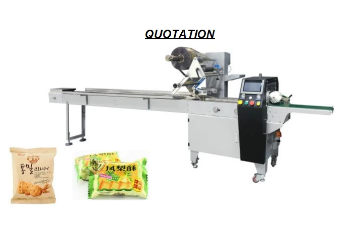 Stroj balíčku a smršťovací filmový stroj